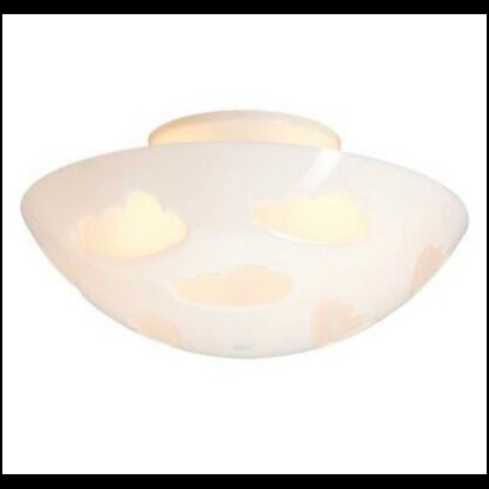 IKEA ceiling lamp w cover “clouds”